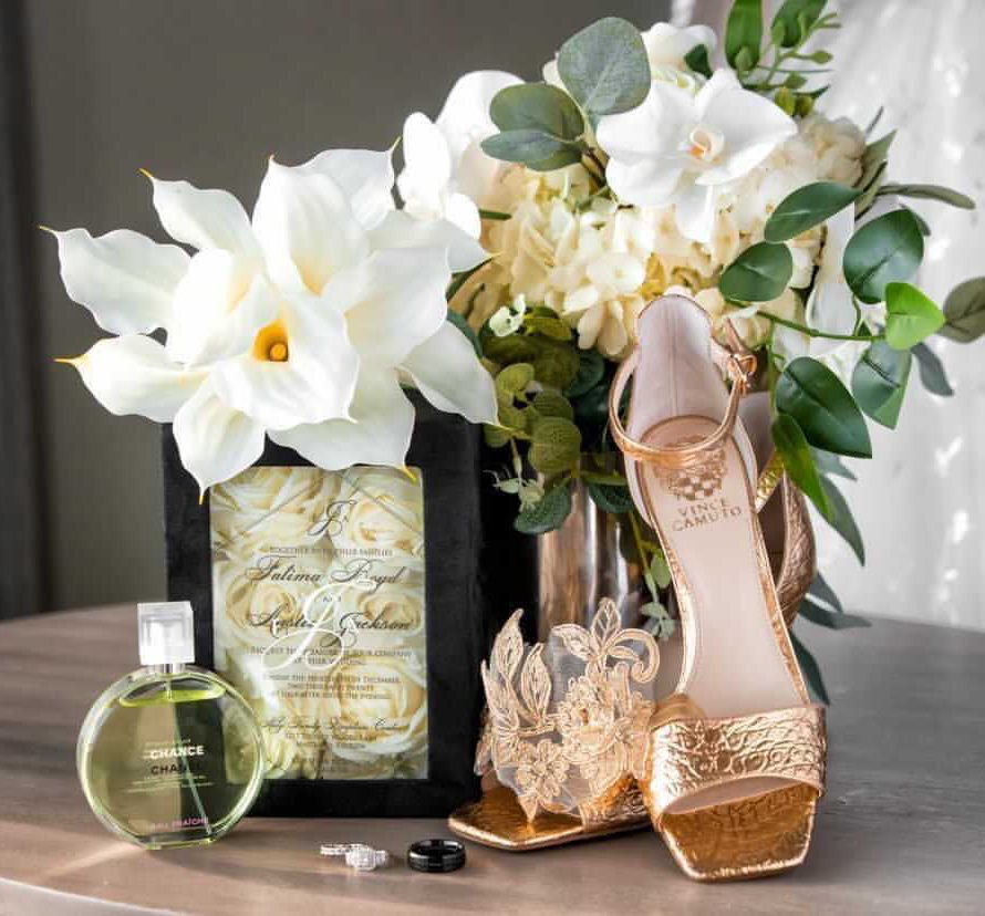 Rose invitation box