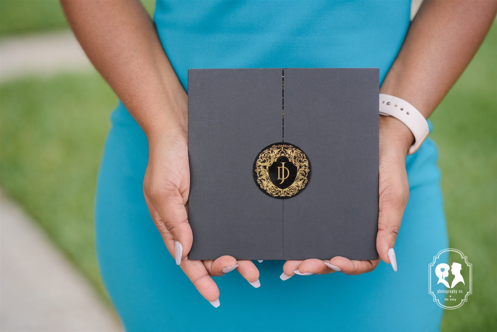 Jeanine Velvet Gatefold Invitations